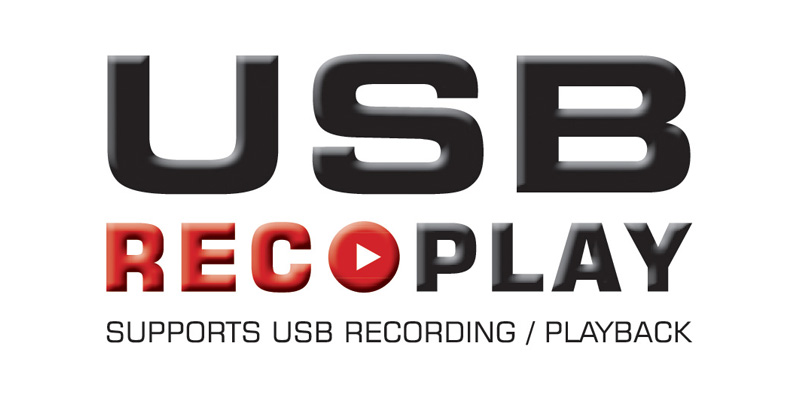 USB recording logo