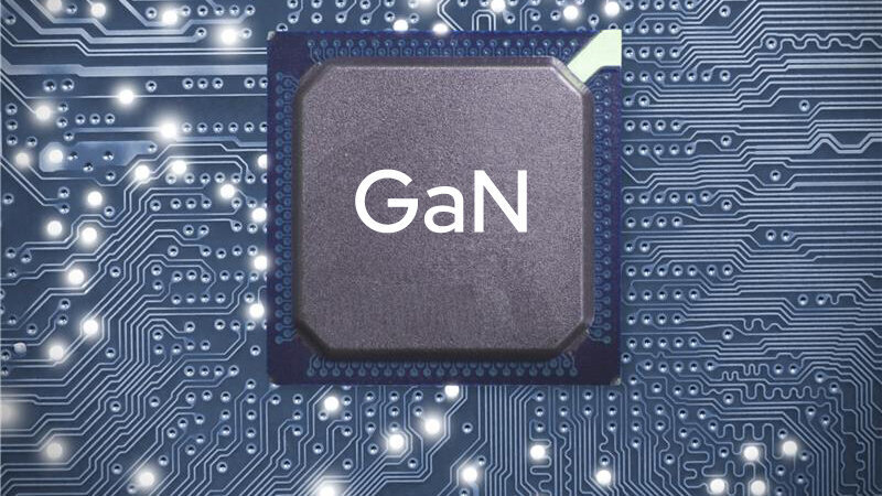GaN microchip closeup