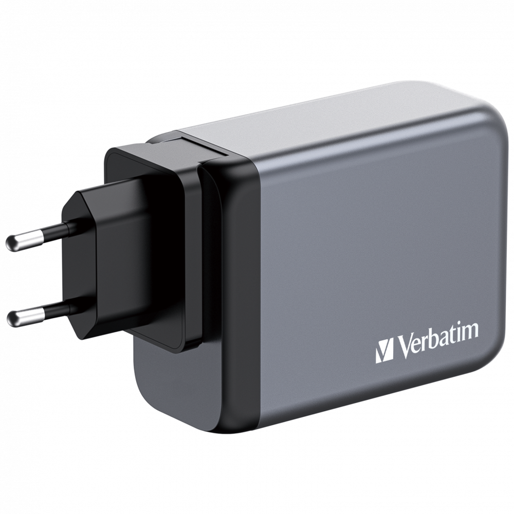 200W 4-port GaN-vægoplader 2 x USB-C® PD 100W / 1 x USB-C® PD 65W / 1 x USB QC 3.0 (EU/UK/US)