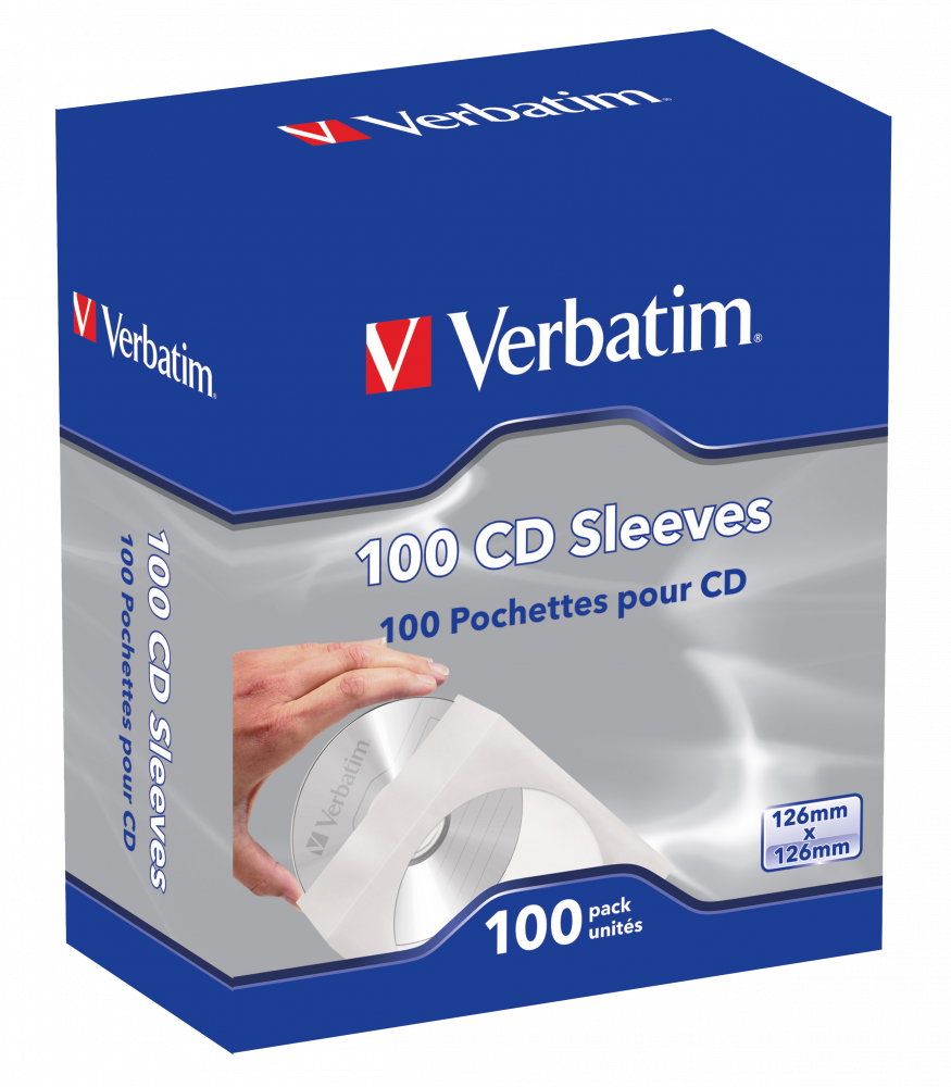 CD Sleeves 100pk