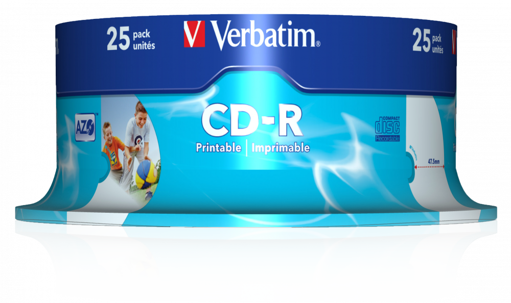 CD-R AZO Wide Inkjet Printable