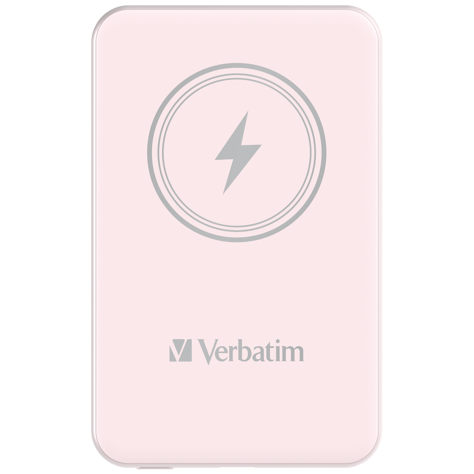 Charge 'n' Go Power Bank Wireless Magnetico da 5000mAh Rosa