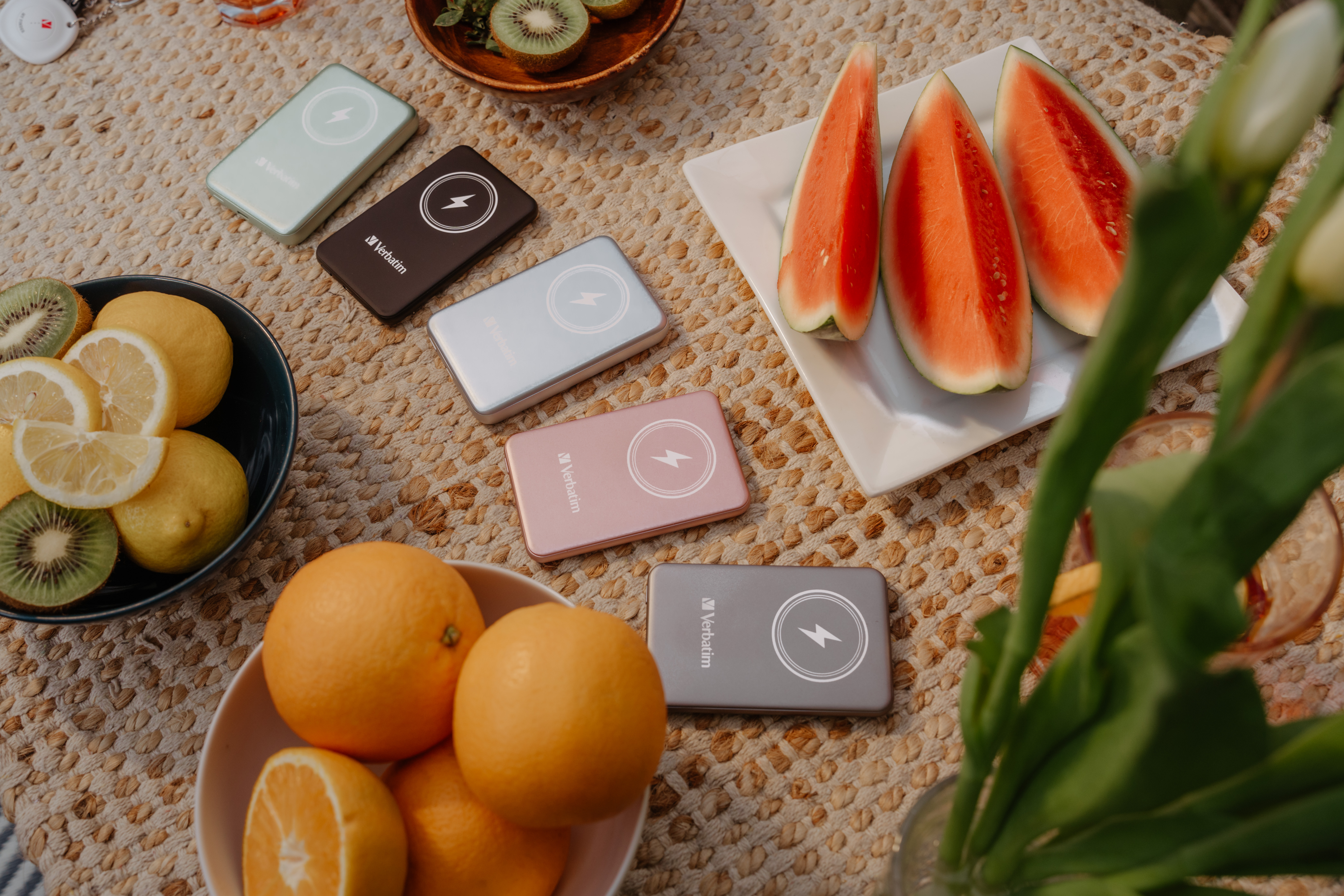 Charge 'n' Go Magnetische Draadloze Power Bank 5000mAh Zwart