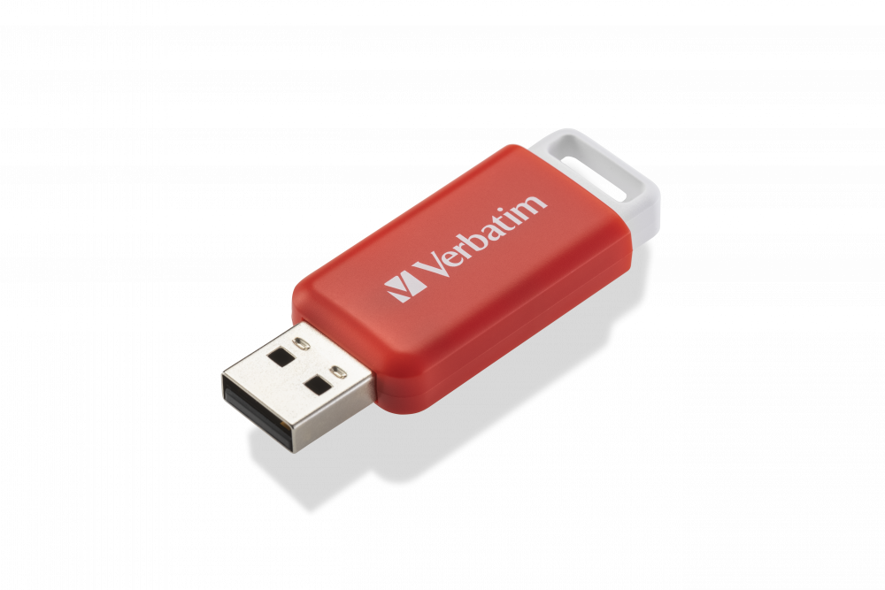 Memoria USB DataBar 16 GB Roja