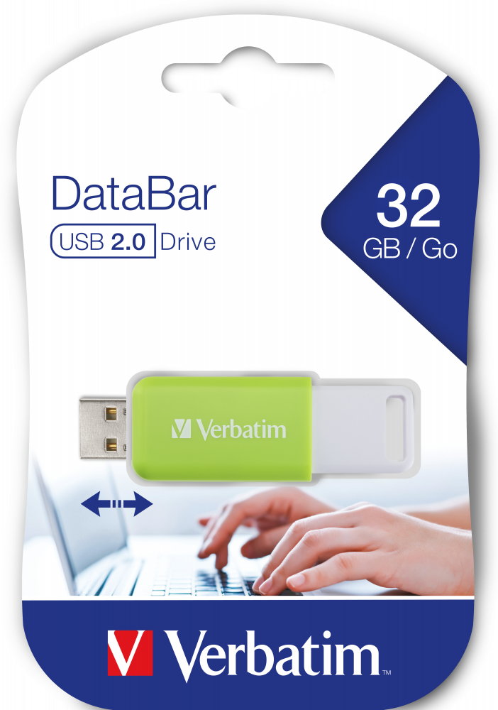 USB pogon DataBar 32 GB zeleni