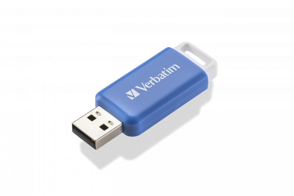 USB-накопитель DataBar 64 ГБ, синий