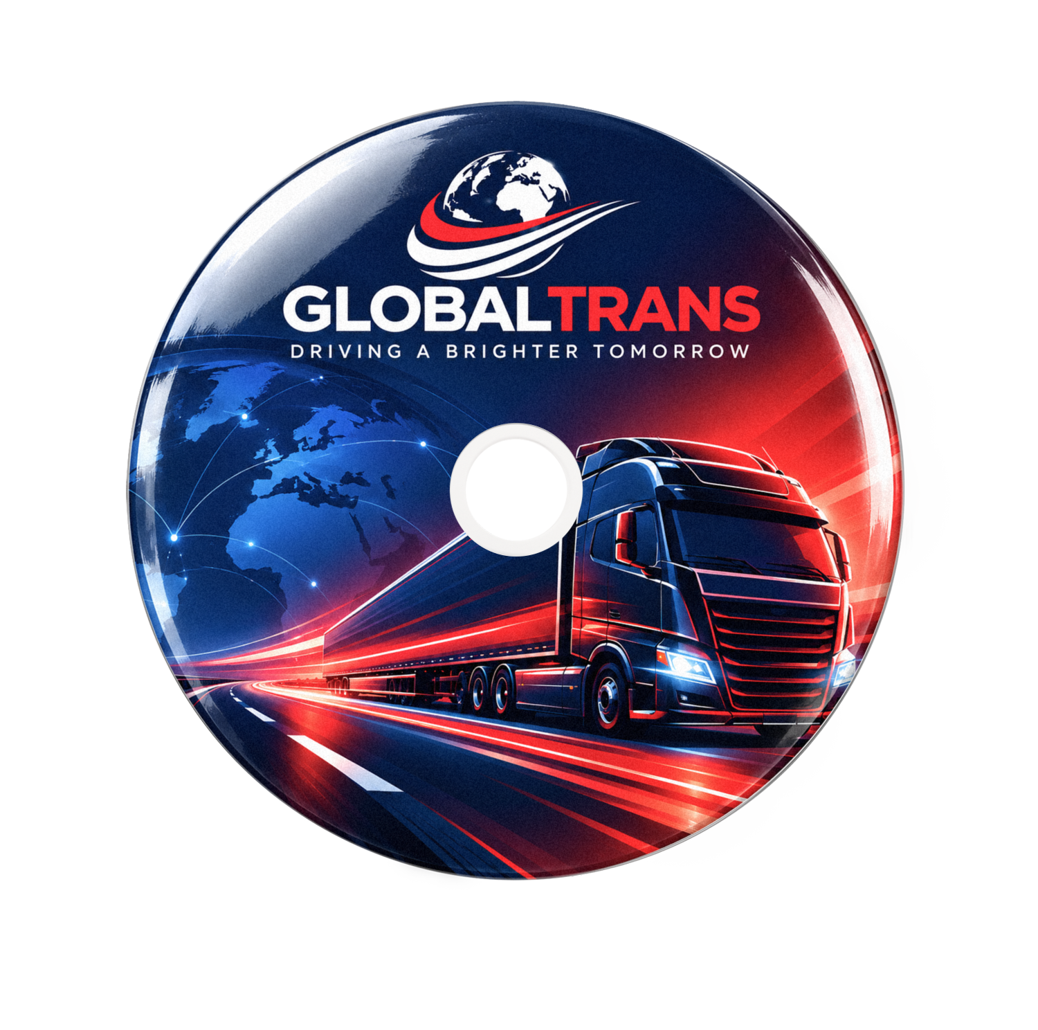 32371 Duplus Cd R Glossy White Printed