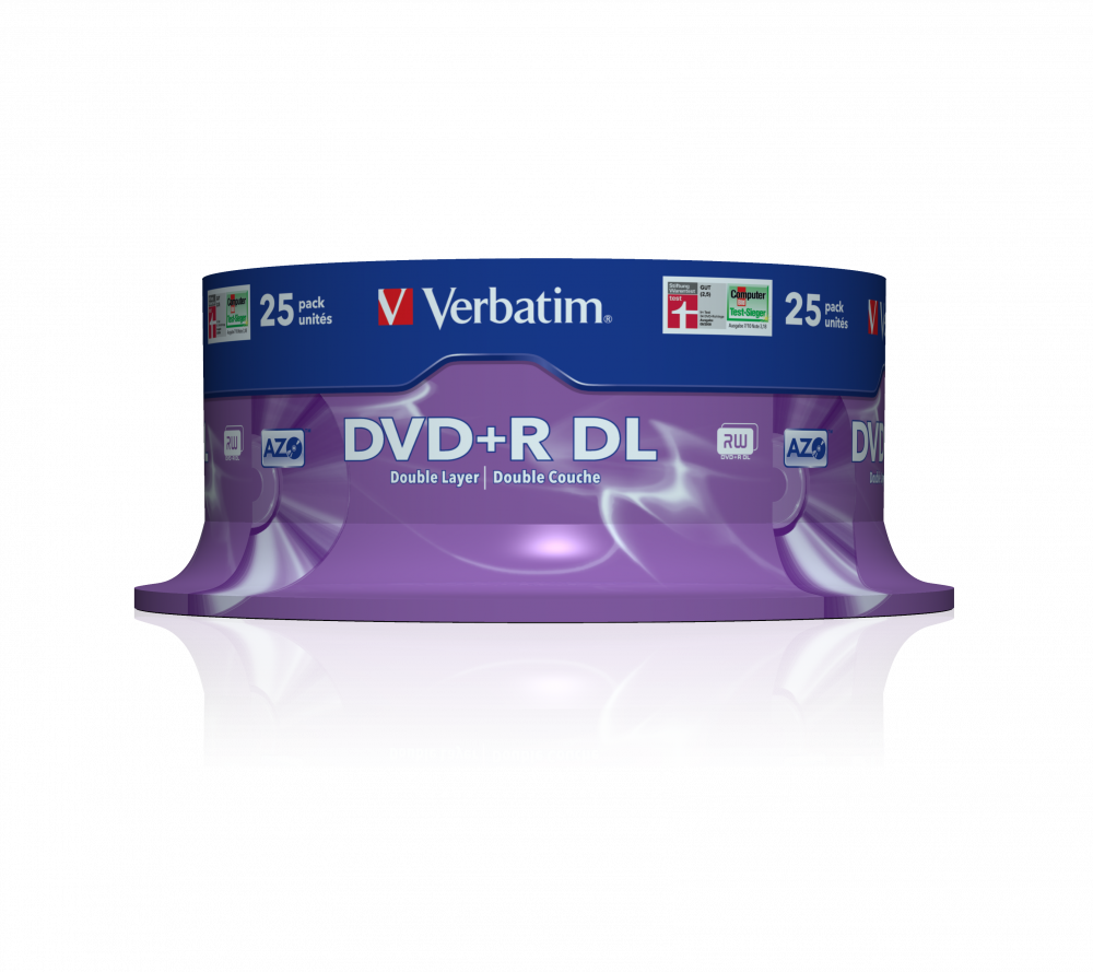 DVD+R Double Layer Matt Silver