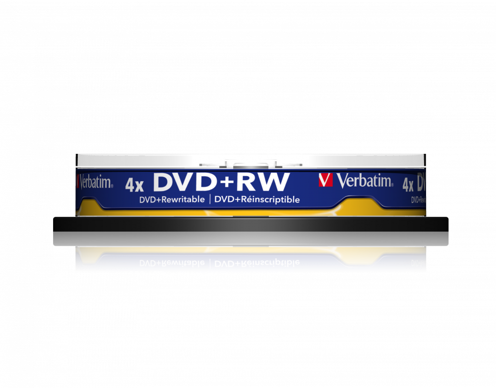 DVD+RW mat srebrni