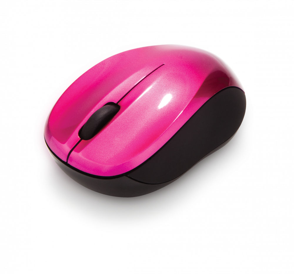 Mouse wireless GO NANO Rosa intenso