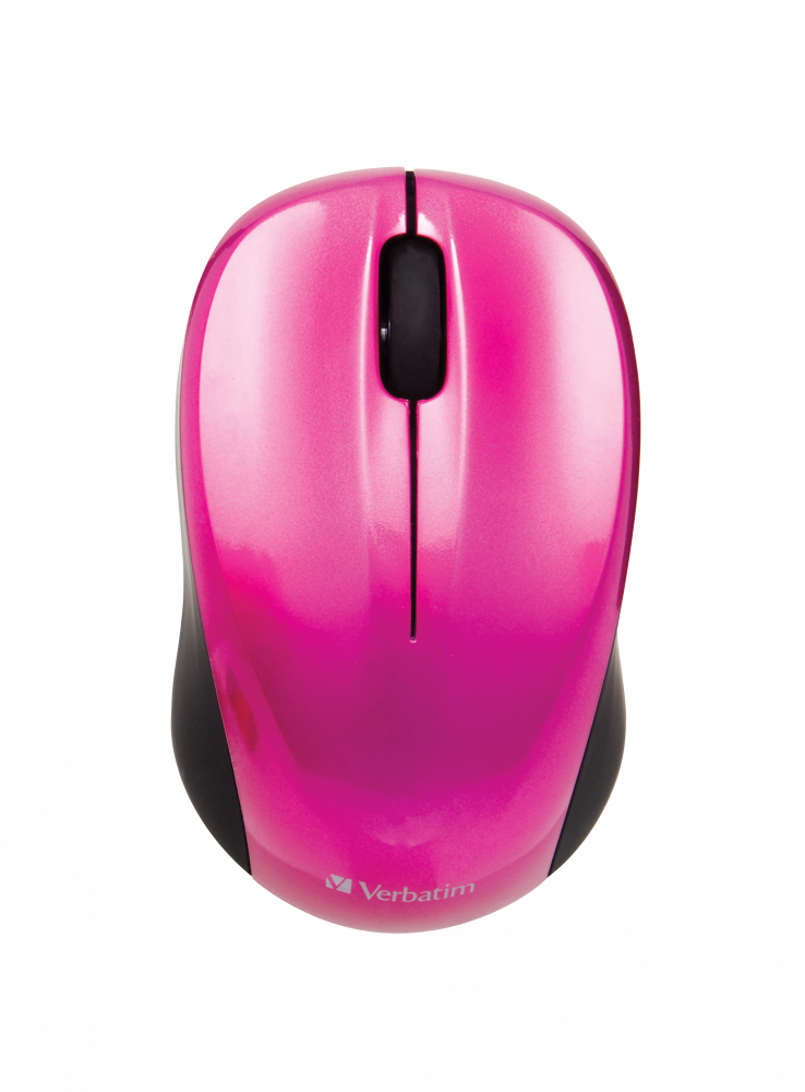 Souris sans fil GO NANO Rose fuchsia