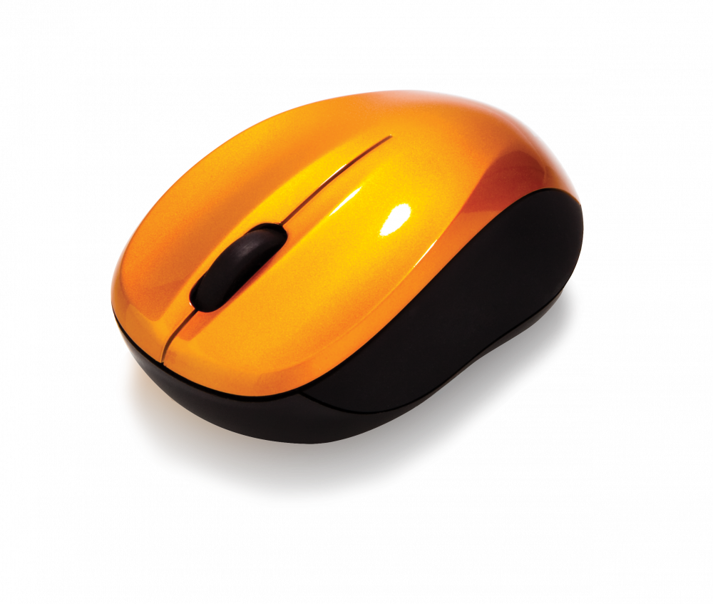 Mouse wireless GO NANO Arancio vulcanico