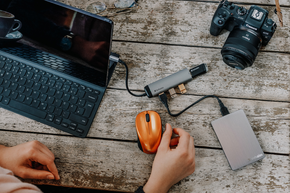 GO NANO Wireless Mouse - Volcanic Orange