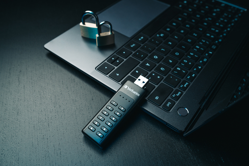 Tastatur-sikker USB drev USB 3.2 Gen 1 - 32 GB