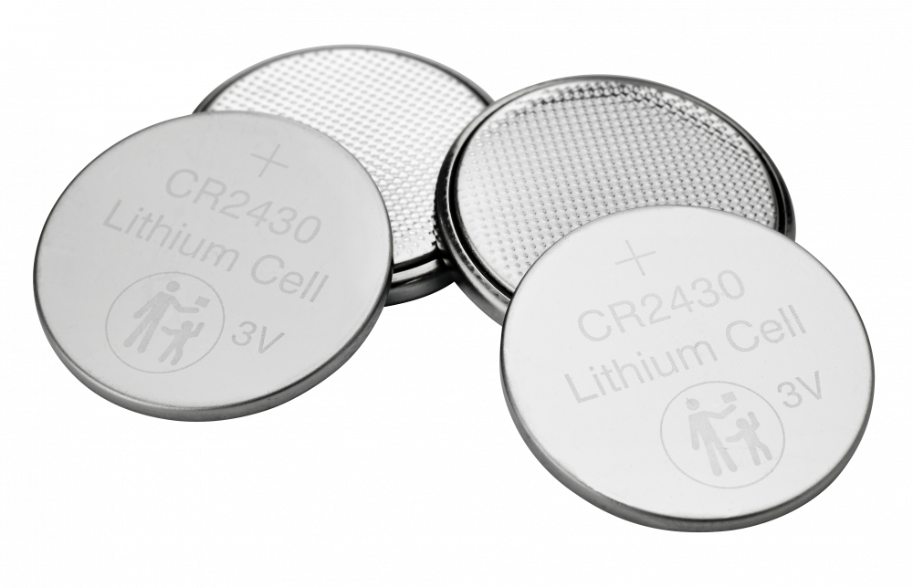CR2430 3 V litiumbatteri (4 stk.)