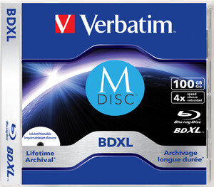 Verbatim MDISC Lifetime archival BDXL 100GB - Single Disc