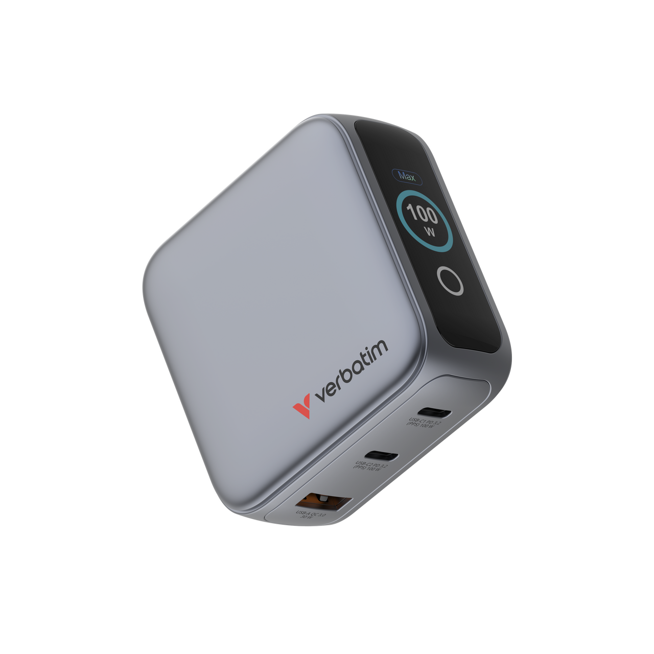 Mini GaN Charger with Display 100W
