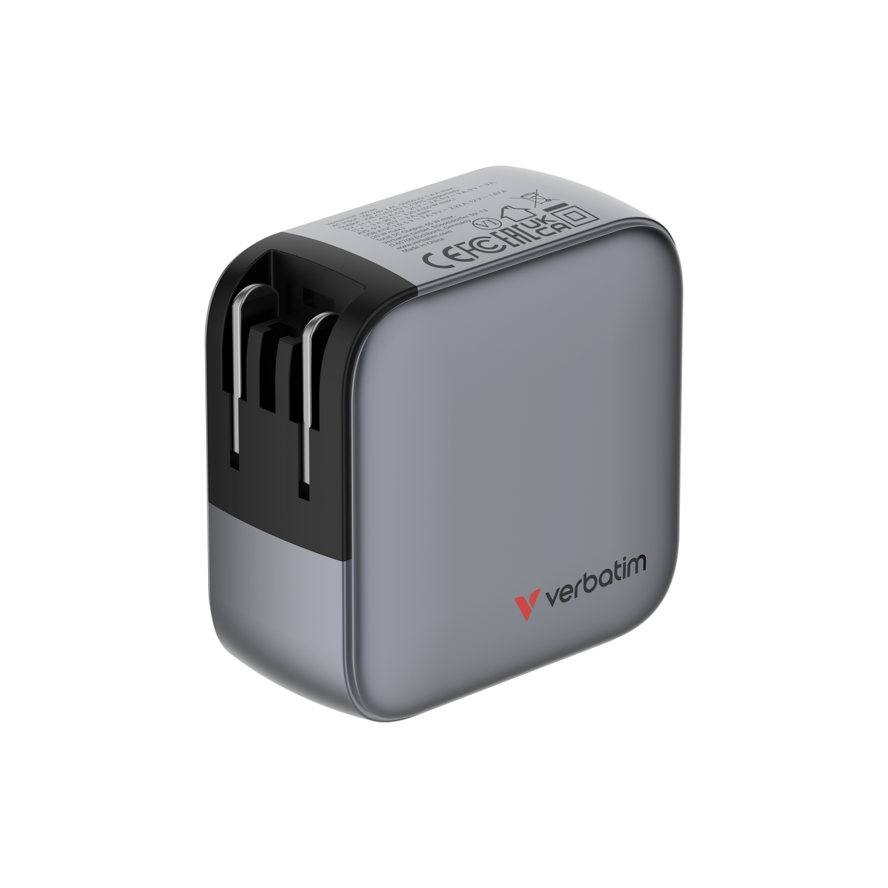 Mini-GaN-Ladegerät mit Display 65 W 3-Port