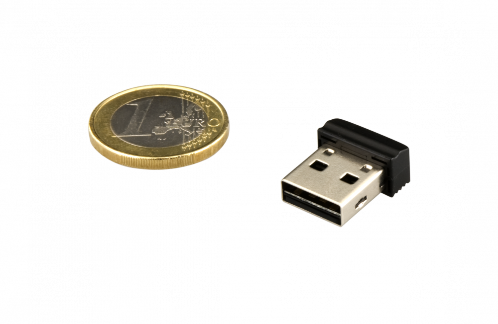 97464 NANO USB Drive + Euro Coin 2