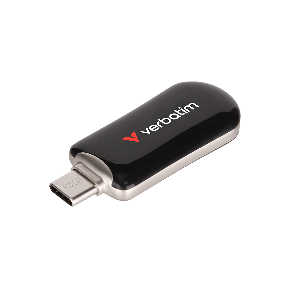 Plectra USB-C Flash Drive Black 512GB