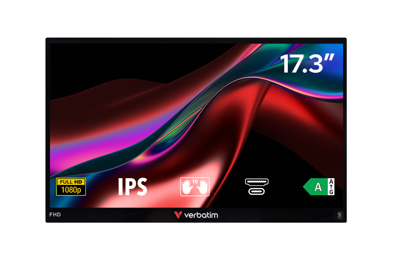 Tragbarer Touchscreen-Monitor ALU Full HD 1080p