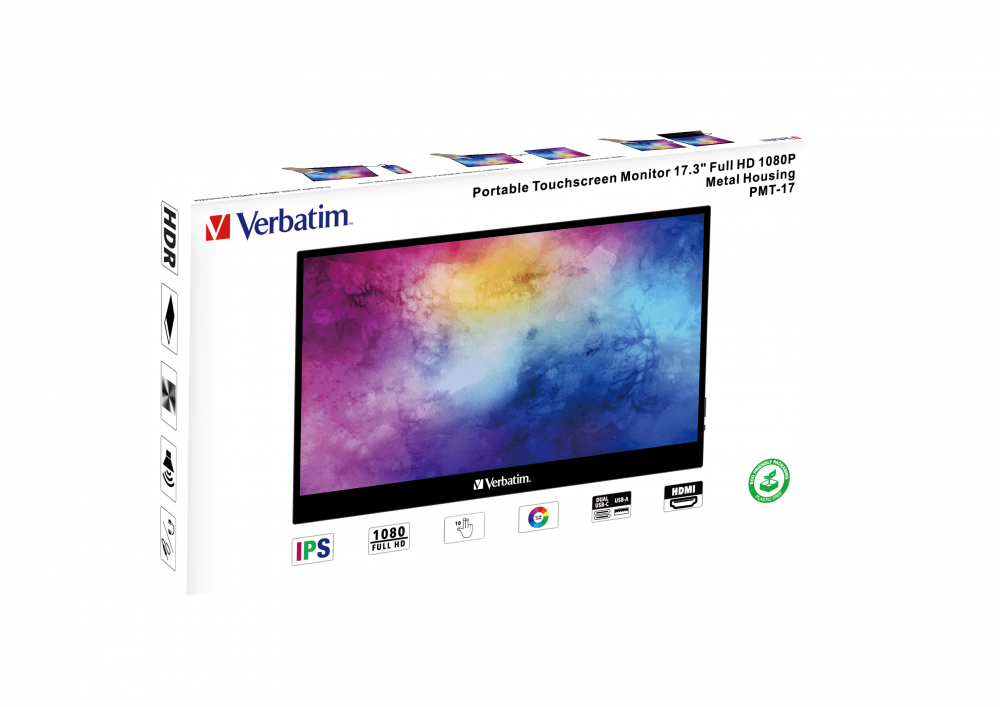 Przenośny monitor dotykowy 17,3’’ Full HD 1080 p – PMT-17