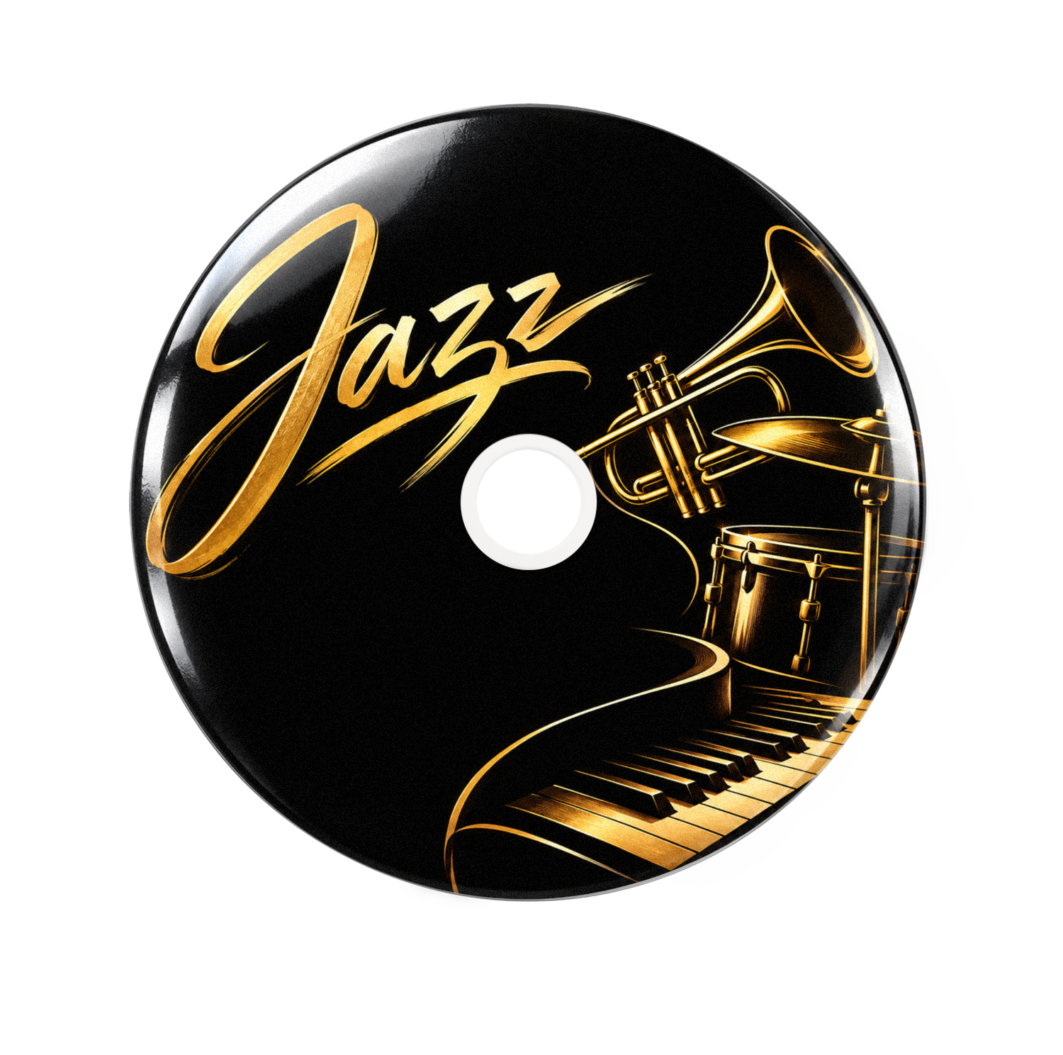 32381 Premium Cd R Glossy White Printed