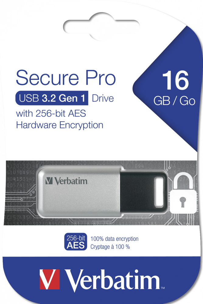 Secure Pro USB-Stick USB 3.2 Gen 1, 16 GB