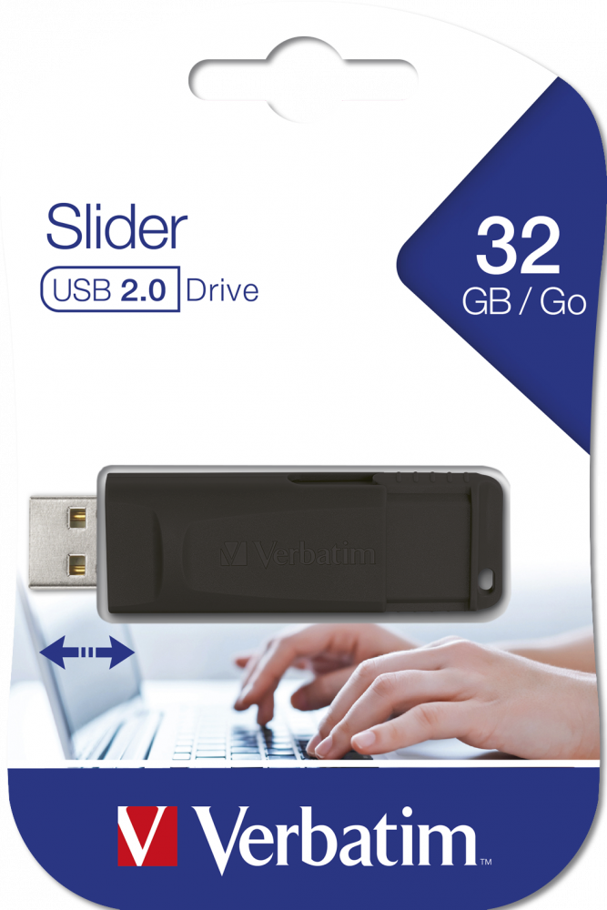 Slider USB-drev 32GB