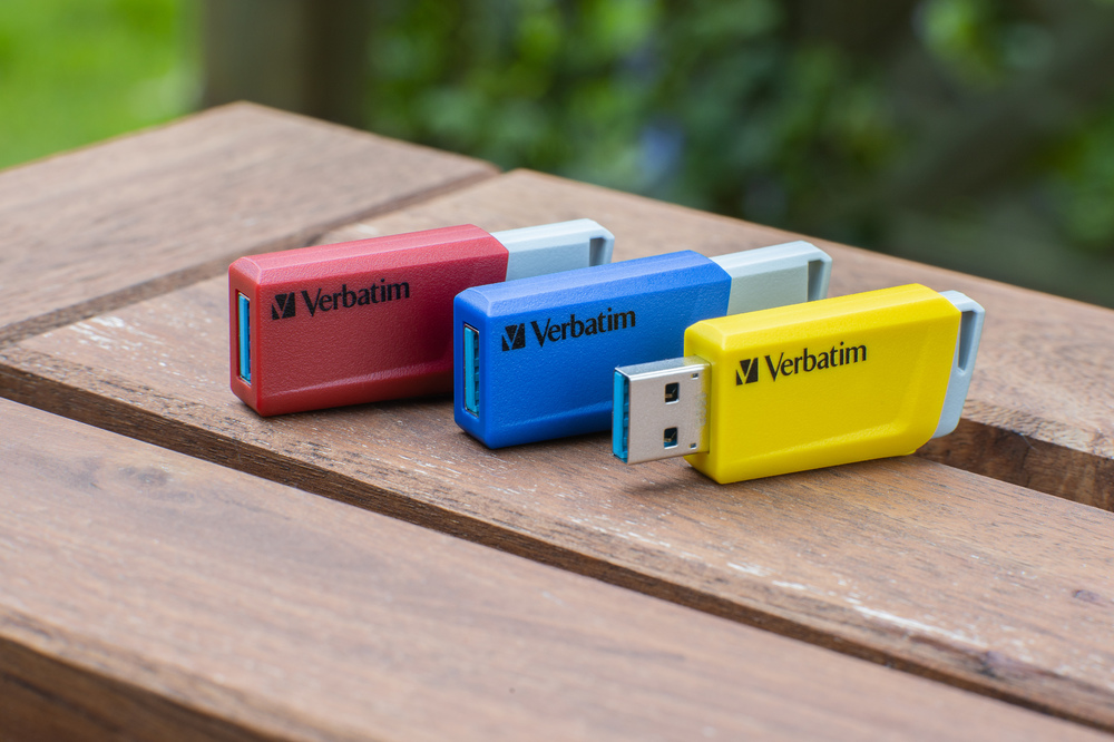 Llaves USB Store 'n' Click 3 x 16 GB Rojo / Azul / Amarillo