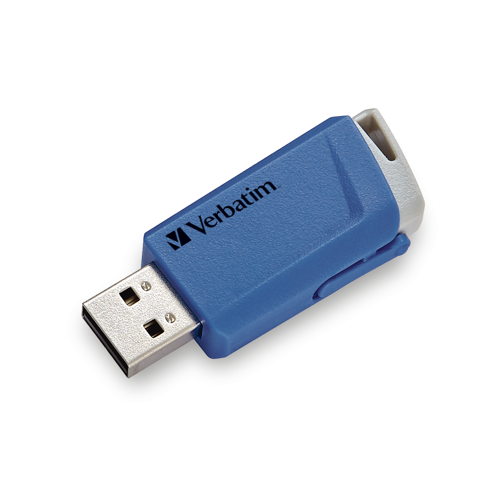 USB-накопитель Store 'n' Click 3 x 16 ГБ: красный, синий и желтый