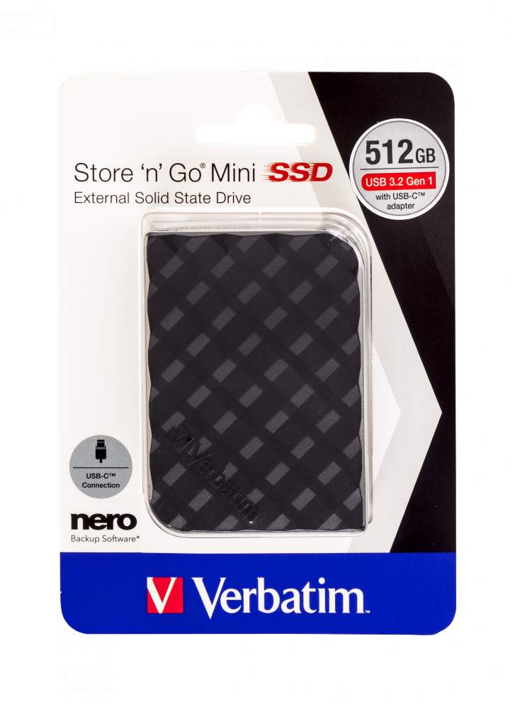 Store 'n' Go Mini SSD USB 3.2 Gen 1 512GB