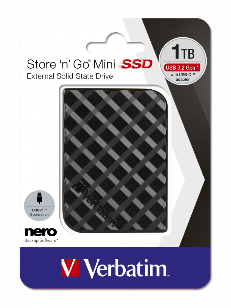 Mini SSD Store 'n' Go USB 3.2 Gen 1 1TB