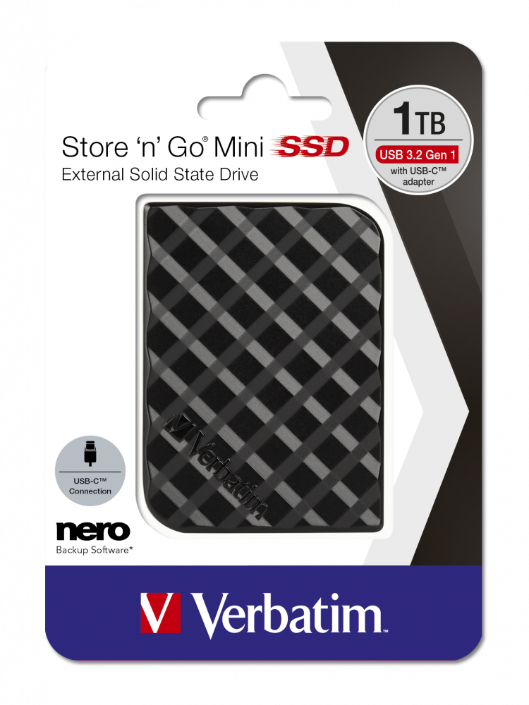 Store 'n' Go Mini SSD USB 3.2 Gen 1 1 TB