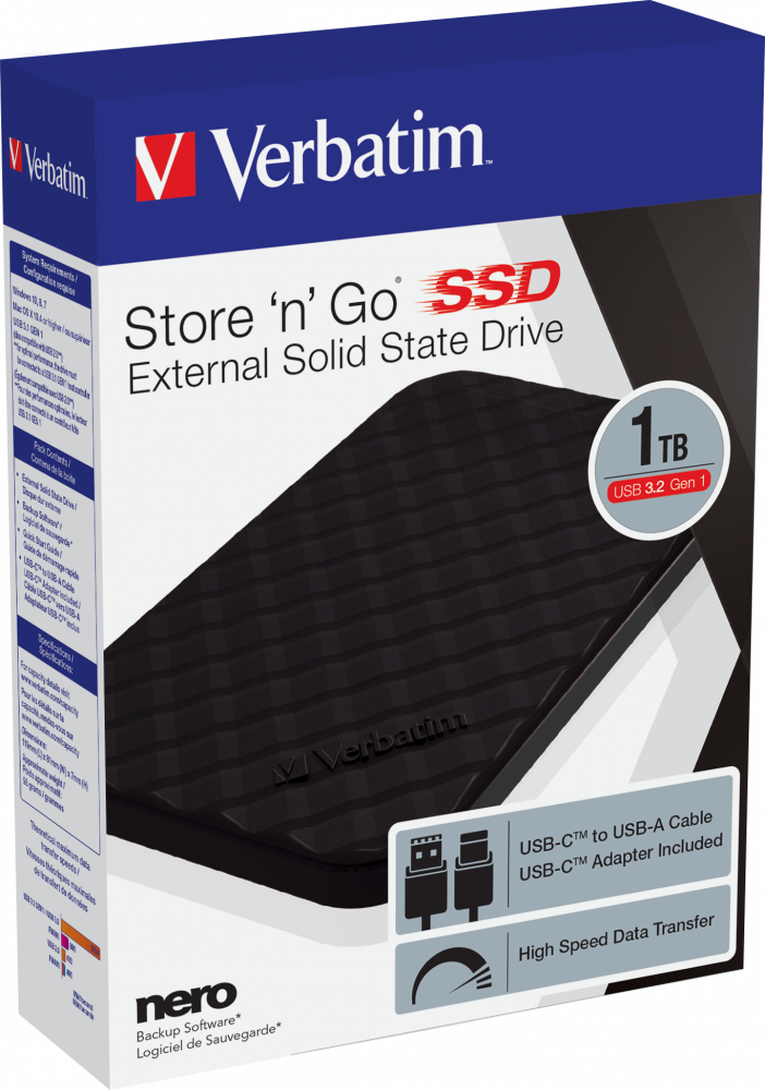 SSD Portatile Store 'n' Go USB 3.2 GEN 1 1 TB 