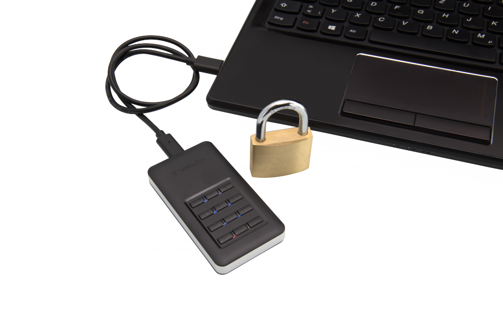 53402 Laptop with Padlock