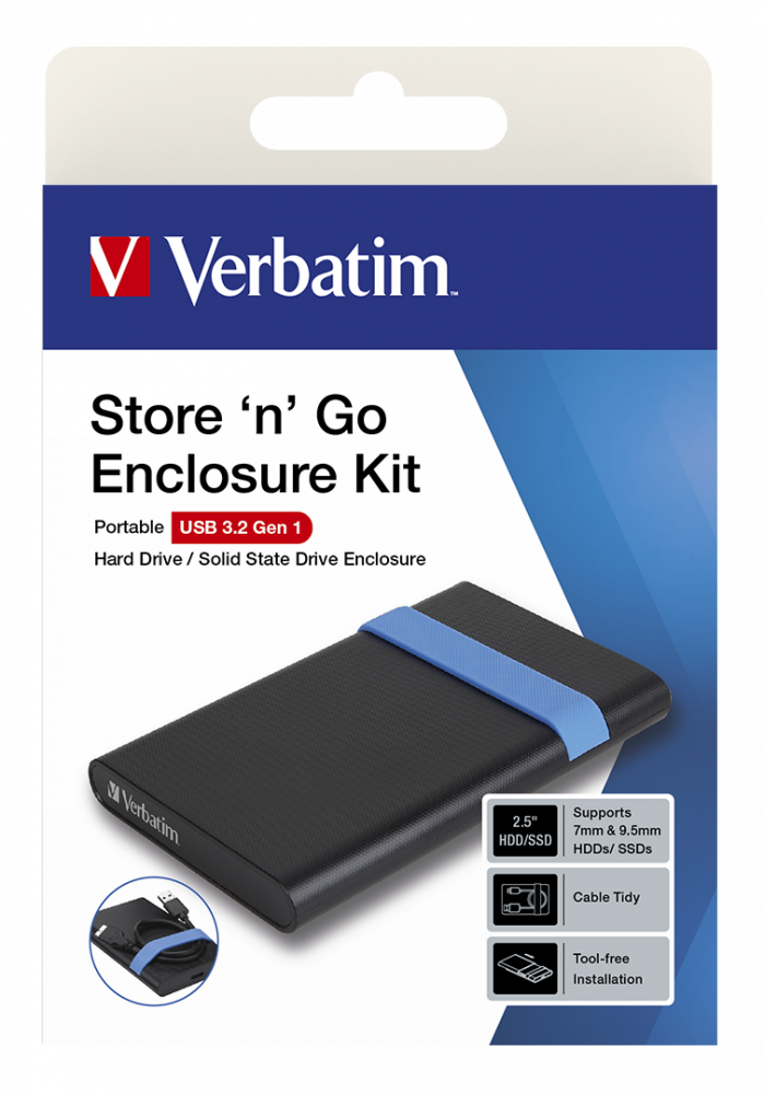 Zestaw z obudową metalową Store 'n' Go 2,5'' USB 3.2 Gen 1