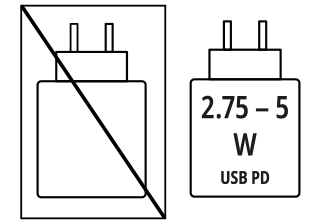 Eu Charger Crossed 275 5 W Usb Pd 30207 30208
