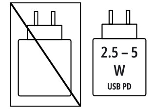 Eu Charger Crossed 25 5 W Usb Pd 30201 30202