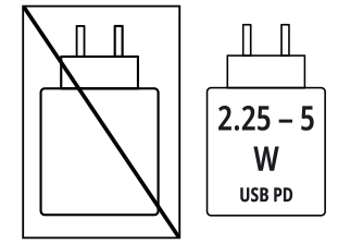 Eu Charger Crossed 225 5 W Usb Pd 30203 30204
