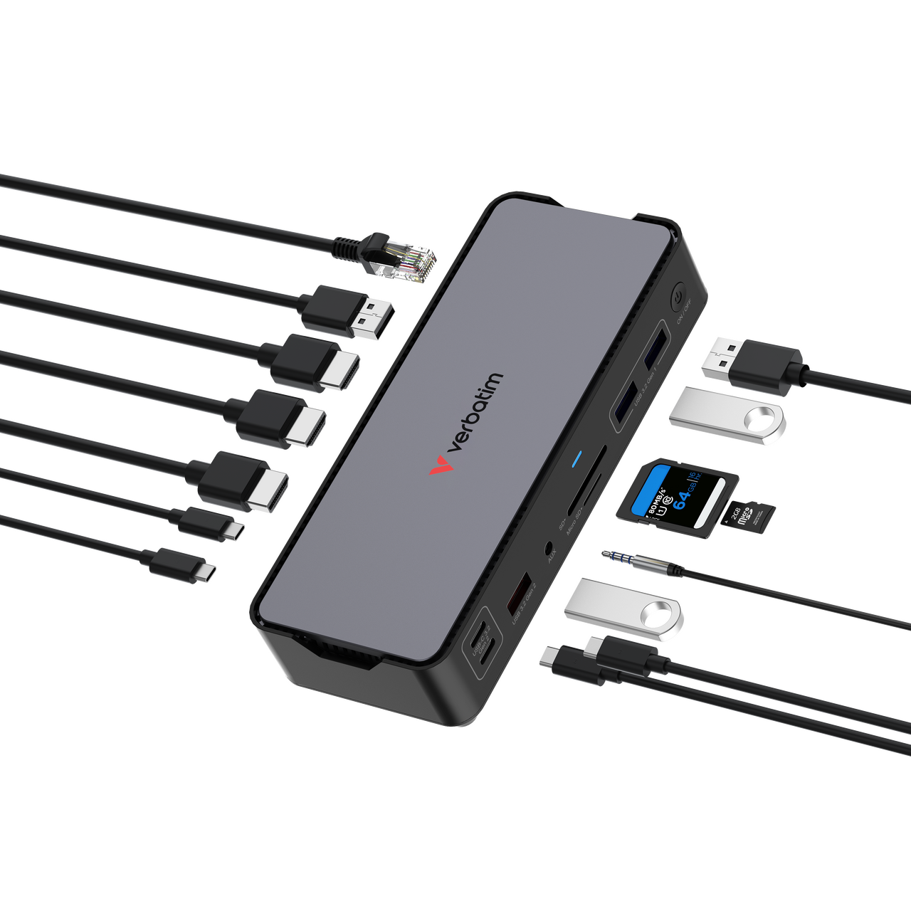 USB-C Pro Docking Station 15 Port CDS-15