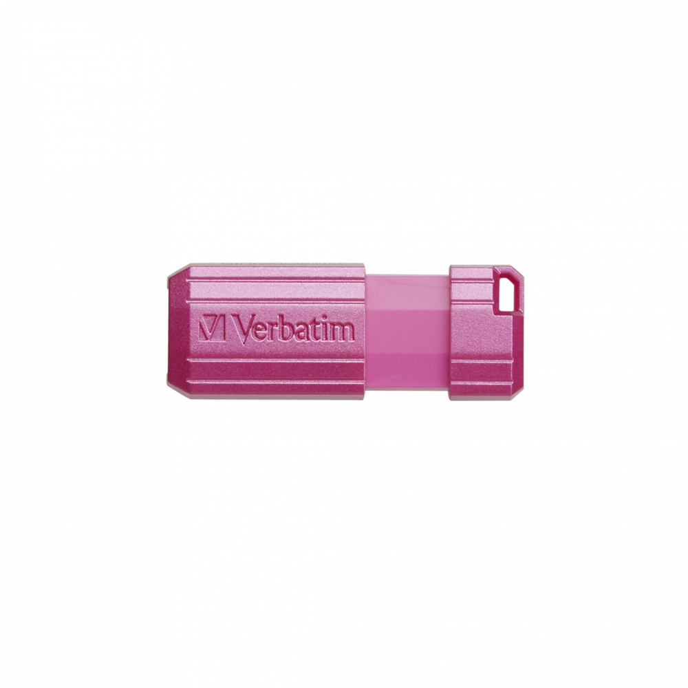 PinStripe USB Sürücü 64GB Sıcak Pembe