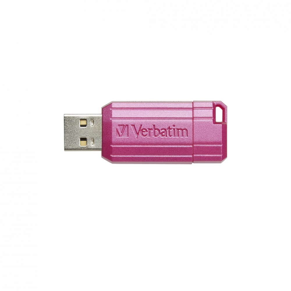 PinStripe Memoria USB 2.0 128 GB - Rosa intenso