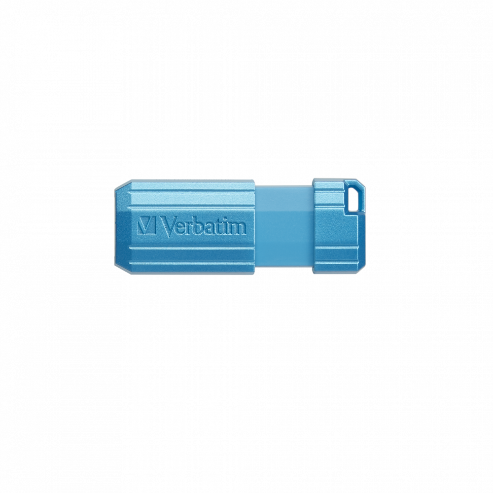 PinStripe USB Drive 128GB Caribbean Blue