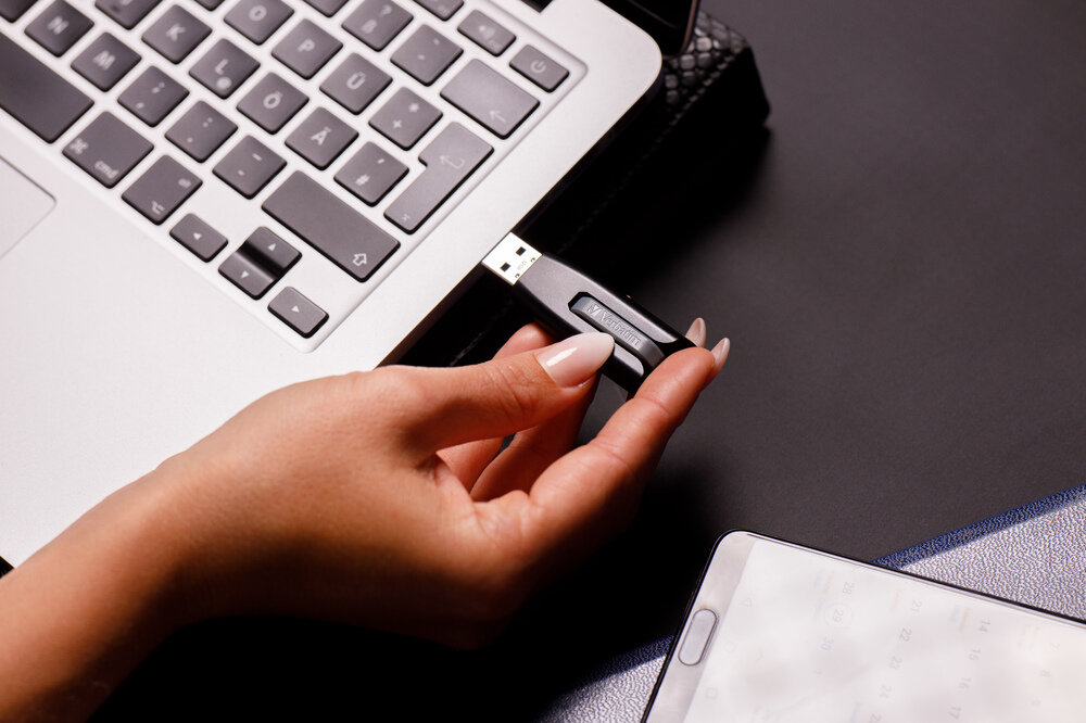 Chiavetta USB 2 In 1 256MB – USB-C E USB-A Portatile Per Smartphone, Computer E Tablet, Trasferimento Veloce Per Foto E Musica