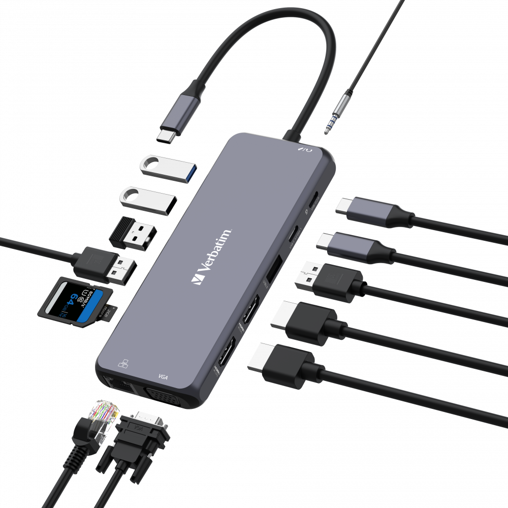 USB-C Pro Multiport Hub CMH-14: 14 Porte