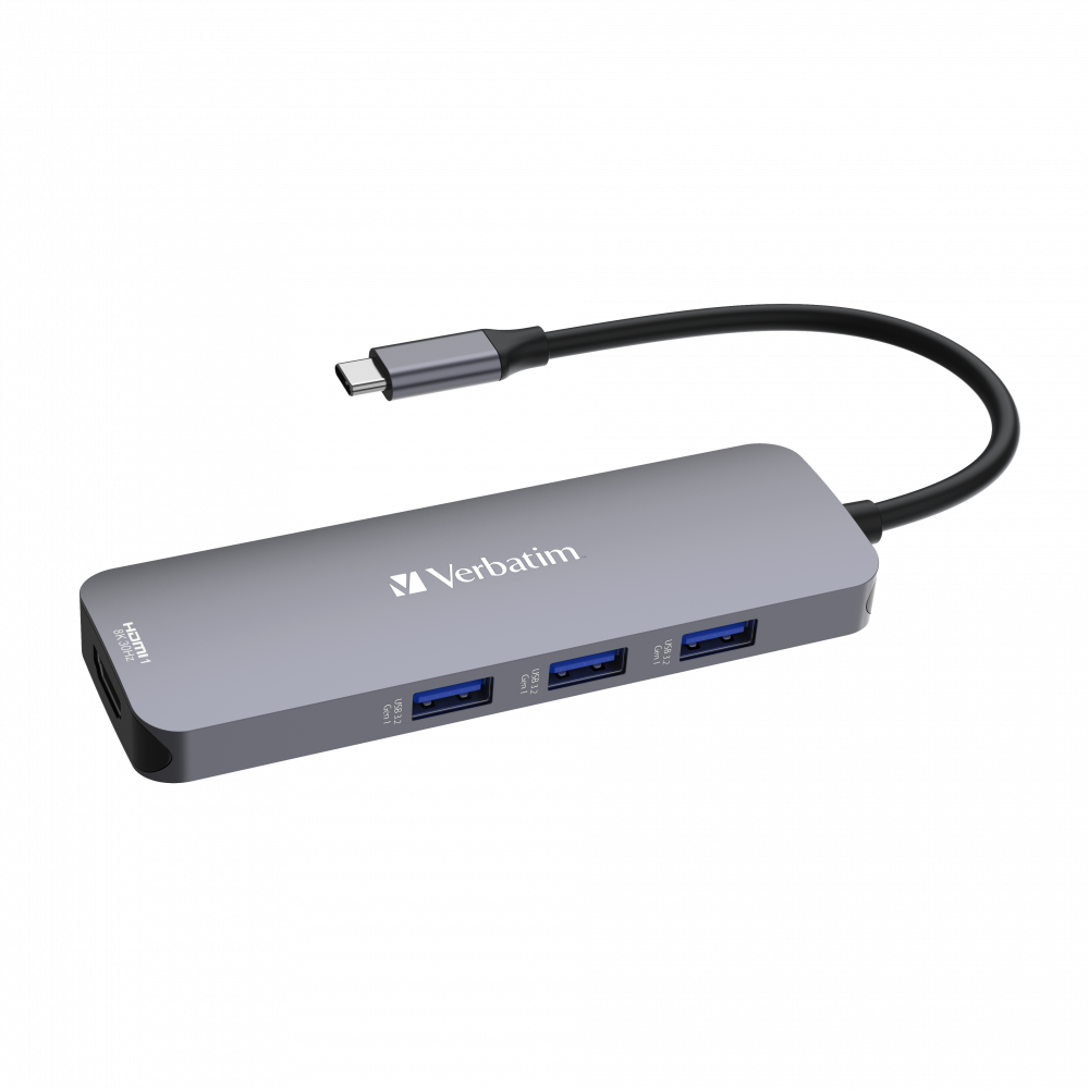 Víceportový USB-C rozbočovač Pro CMH-08: 8 portů