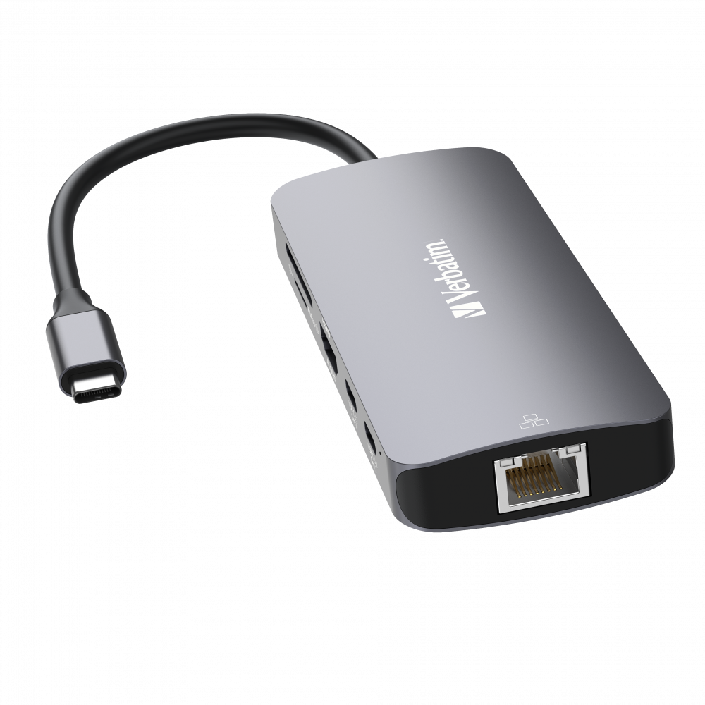 Hub multipuerto USB-C Pro CMH-09: 9 puertos