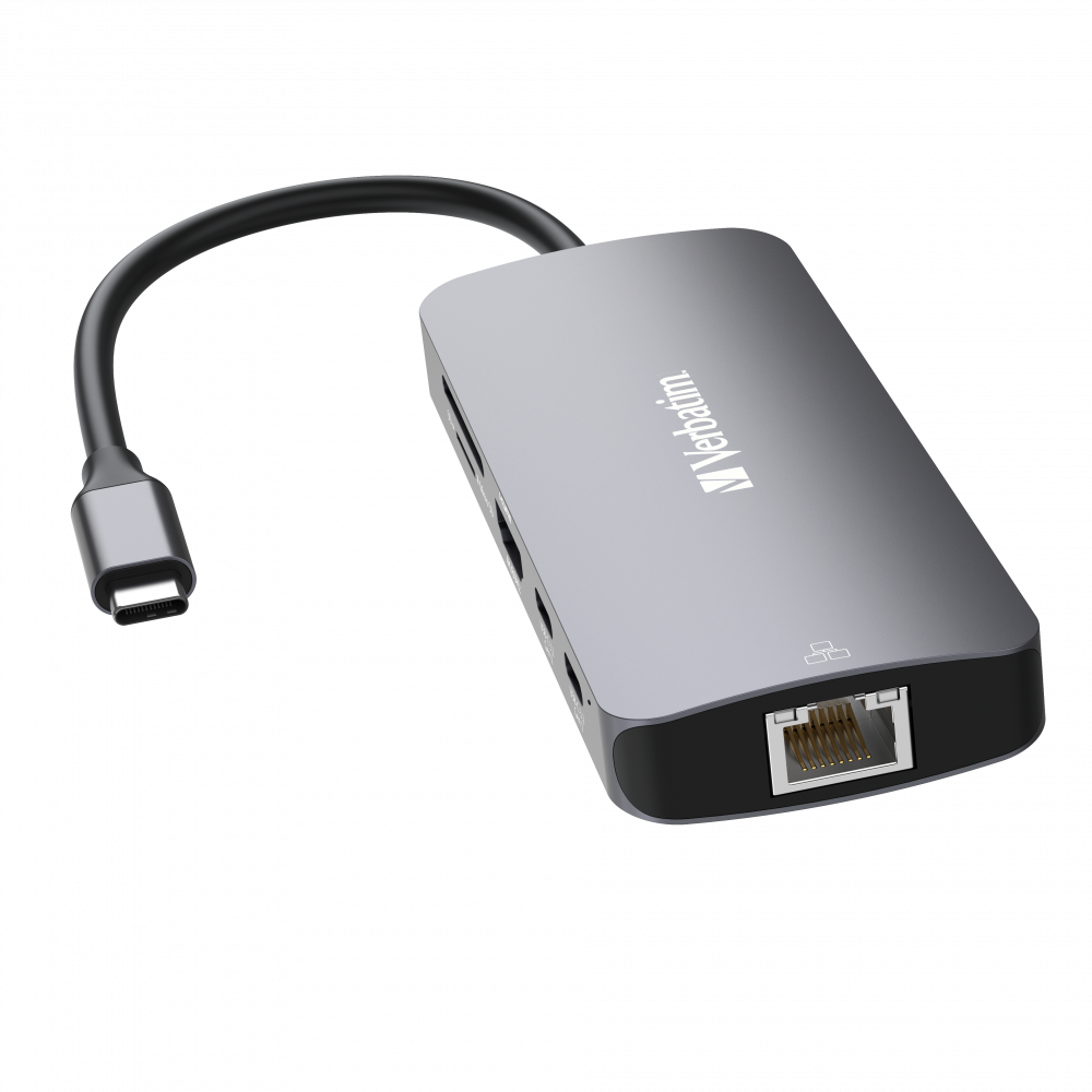 Koncentrator wieloportowy USB-C Pro CMH-09: 9 portów