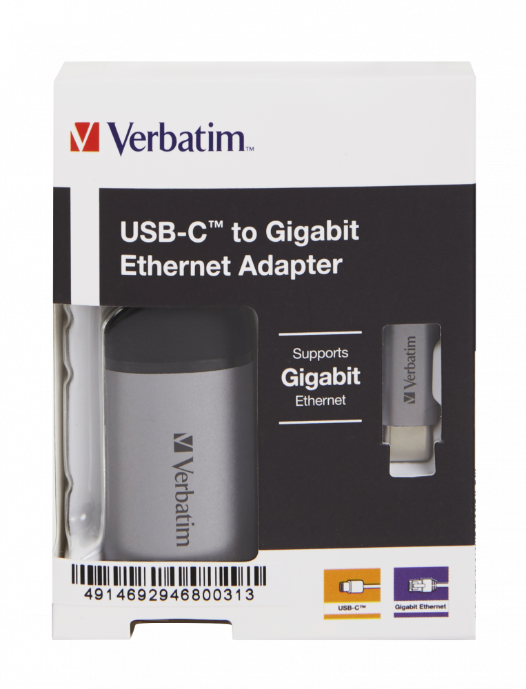 USB-C™ to Gigabit Ethernet Adapter